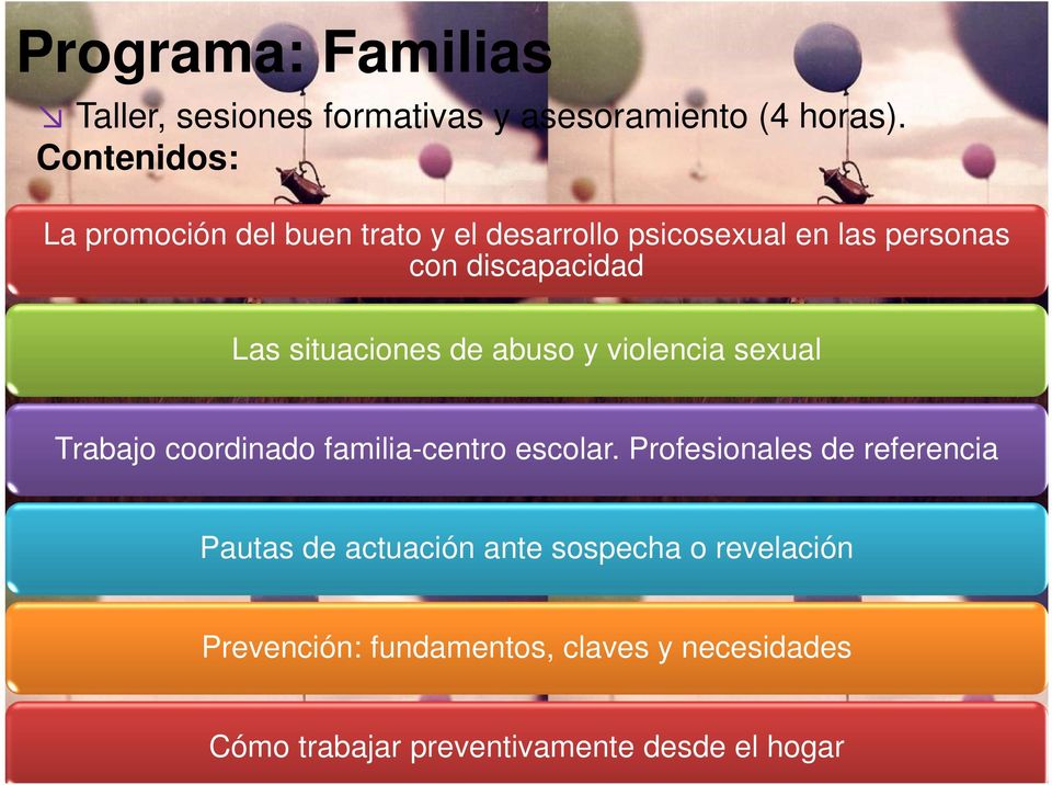 situaciones de abuso y violencia sexual Trabajo coordinado familia-centro escolar.