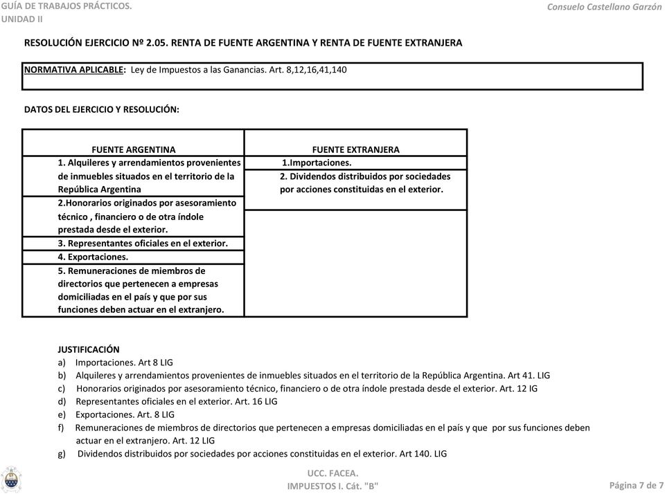 Dividendos distribuidos por sociedades República Argentina por acciones constituidas en el exterior. 2.