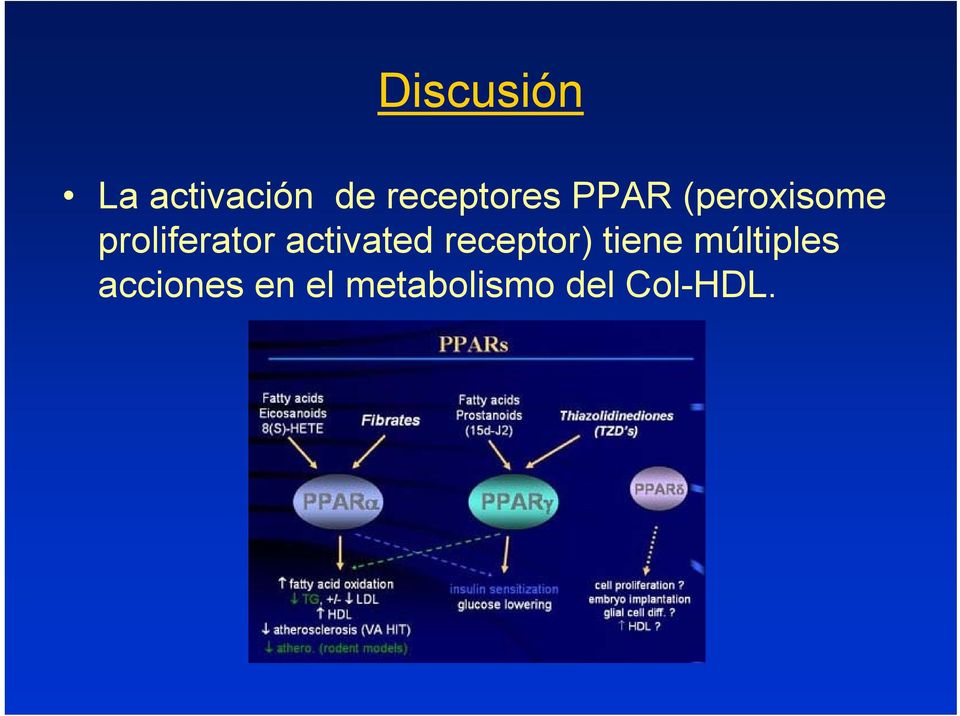 proliferator activated receptor)