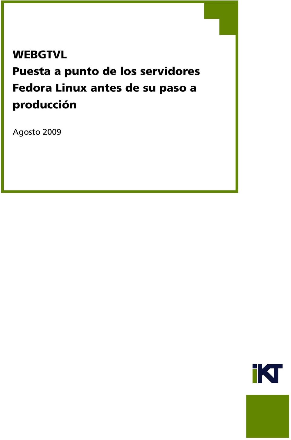 Fedora Linux antes de