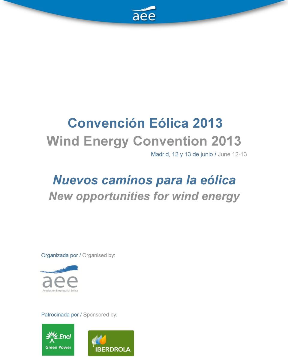 para la eólica New opportunities for wind energy