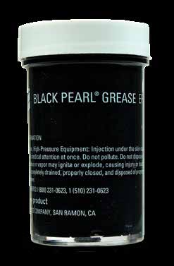 High Speed Black Pearl Grease EP Descripción de la grasa Grasa manufacturada con un agente espesante a base de poliurea y aceites básicos de primera calidad Premium Excelente bobeabilidad para ser