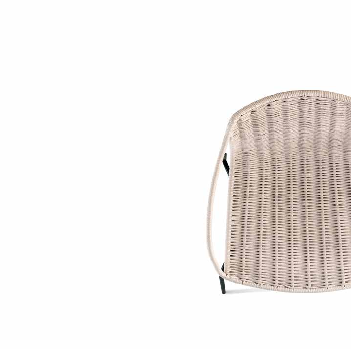LAPALA Lievore Altherr Molina 2015 Con el afán de recuperar la característica silla trenzada tan propia del Mediterráneo, Expormim reedita la colección de asientos Lapala, un clásico del estudio