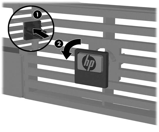Cambio de la configuración de escritorio a torre 1. Extraiga/desencaje cualquier dispositivo de seguridad que impida la apertura del ordenador. 2.