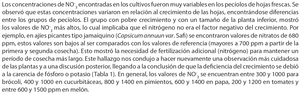 RESULTADOS Diagnóstico foliar Diagnóstico foliar en yuca en Las Yayas A: