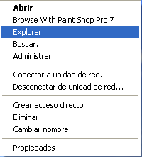 EXPLORADOR (gestión de archivos) MANUAL DE USO EL EXPLORADOR DE WINDOWS El Explorador es un programa incluido con el sistema operativo y cuya función básica es permitir al usuario administrar la