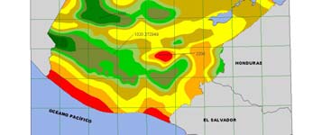 Para determinar la Aridez Climática se utilizaron los mapas de Precipitación Promedio Anual (PPA) y Evapotranspiración Potencial Anual (ETP), generados en el Laboratorio de Sistemas de Información