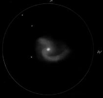M99 NGC 4254 Tipo: Galaxia Constelación: Coma Berenice AR: 12h 18 48 DEC: +14º 25 Distancia: 55Mal Tamaño aparente: