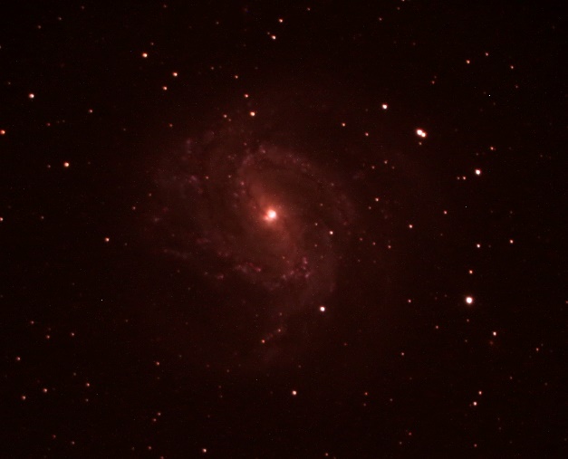 M83 - NGC 5236 Tipo: Galaxia Constelación: Hidra AR: 13h 37 0 DEC: -29º 52 Distancia: 15,2Mal Tamaño aparente: 11,2