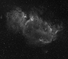 IC 1848 Tipo: Cúmulo abierto + Nebulosa Constelación: Cassiopeia AR: 2h 51 12 DEC: +60º 26 Distancia: 7.