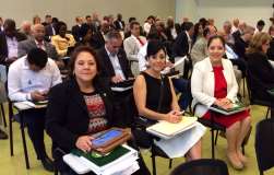En seguimiento al programa de la reunión dentro del tema tres, la Senadora Lisbeth Hernández Lecona, presentó una propuesta de Ley Marco para la prevención social de la Violencia y la Delincuencia,
