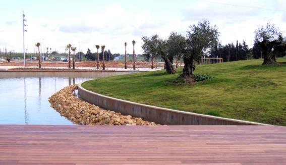 Ejecución de Áreas Verdes, Parques y Jardines. Villanueva Golf Resort Ordenación de espacios libres en Urbanización Villanueva Golf Resort en Puerto Real (Cádiz) Superficie: 11 Has.