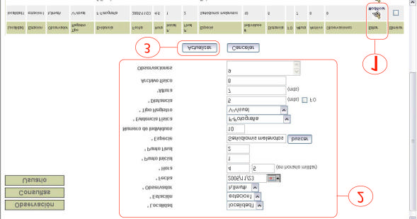 Figura pasos para modificar datos en conteo de puntos 1 Modificar Pulse para cambiar datos que estén en el sistema de conteo de puntos 2