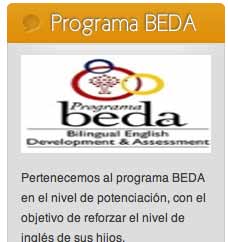 Pertenecemos al programa BEDA en el nivel de potenciación, con el