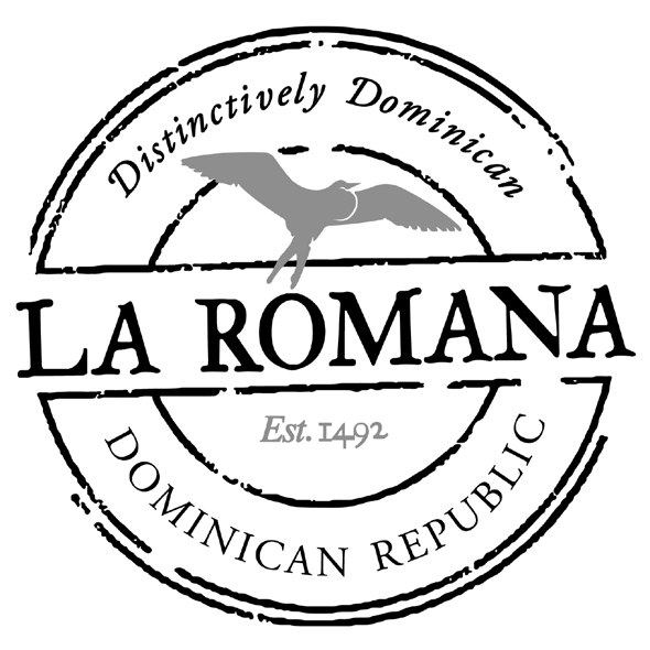 DISEÑO DEL LOGO El logotipo de La Romana, está integrado por la tipografía Trajan Pro Bold La Romana, color y el ave icónica de la región.