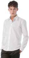 BCSW520 B&C MILANO Elegante camisa popelín de manga 3/4 con corte entallado. TEJIDO: 97% algodón peinado, 3% elastán PESO: 135 g/m 2. TALLAS: S, M, L, XL, XXL. ESPECIAL LABORAL (Ver en pág.