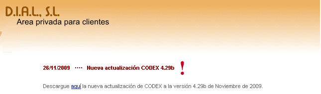 Documento actualizado: 30-nov-09 Generación del fichero de Títulos- JCYL Pasos a seguir para generación del fichero de Títulos. 1. Actualizar el programa CODEX a la versión 4.29.b 2.