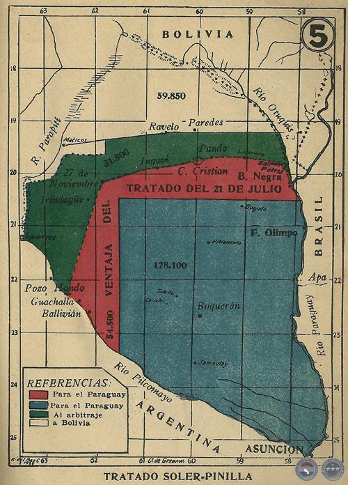Tratado Pinilla-Soler, del 12 de enero de 1907 A raíz de la tensión que estaba tomando el diferendo, el gobierno de la Argentina logró mediar entre ambos países, logrando que ministro de Hacienda del