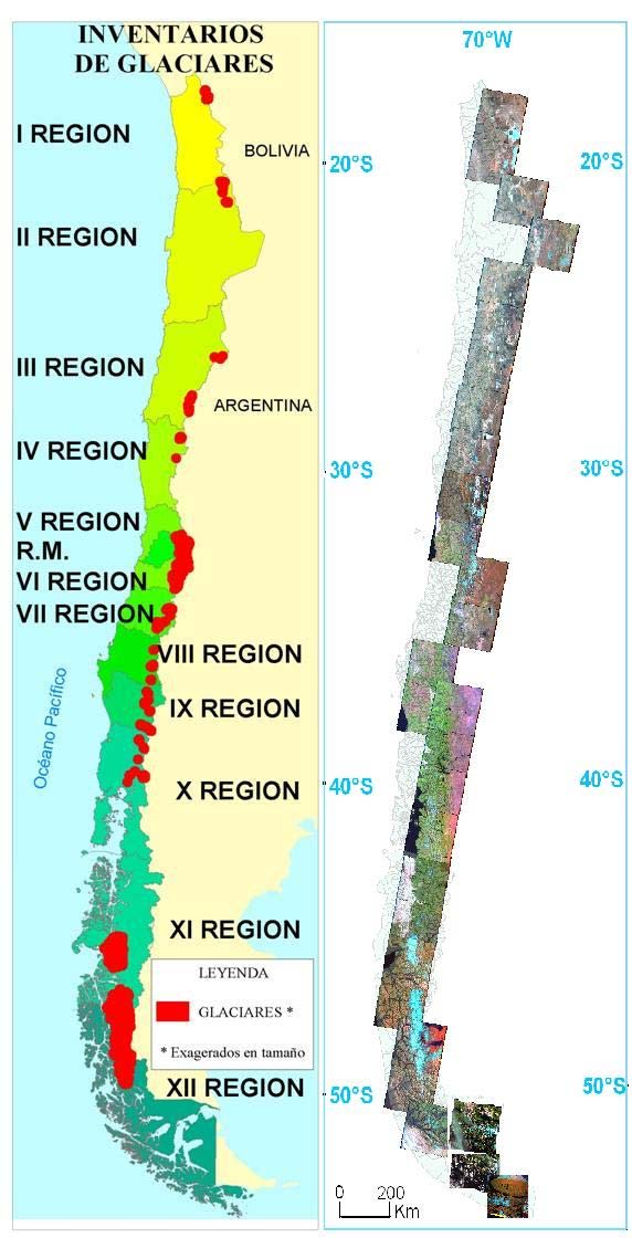Inventario Público P de Glaciares En Sudamérica hay cerca de 26.000 km 2 de Glaciares En Chile alrededor de 20.