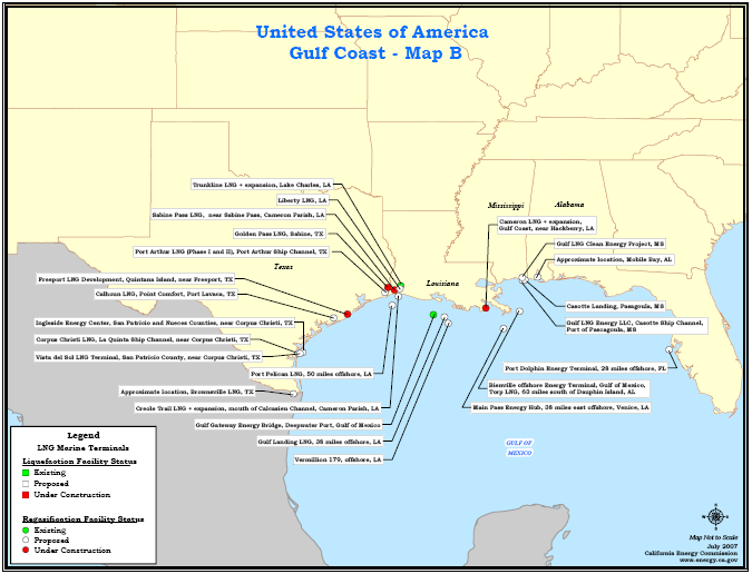 Gas EE UU Golfo de Méjico