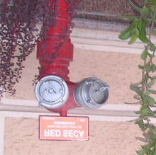 RED SECA Sistema de cañerías sin agua, de uso exclusivo de bomberos.