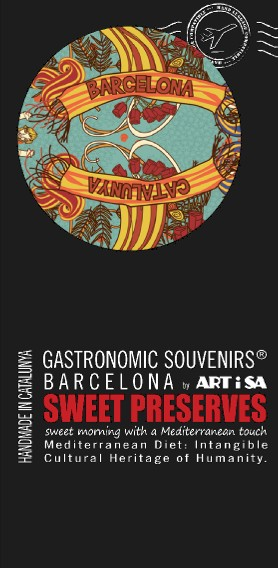 Gastronomic Premium Collection Sweet Preserves Especialmente diseñado para desayunos dulces, cuatro mermeladas producidas artesanalmente con productos locales: higos, fresas, manzana y una