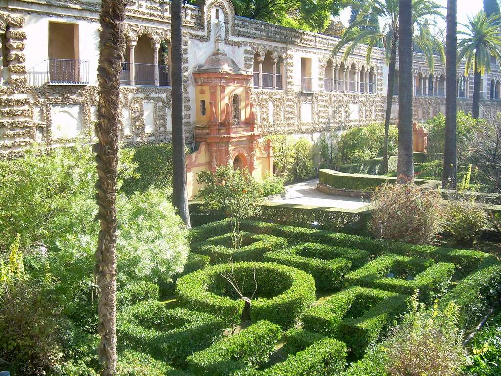 Los jardines del Real Alcázar Por Qfwfq78, http://www.flickr.