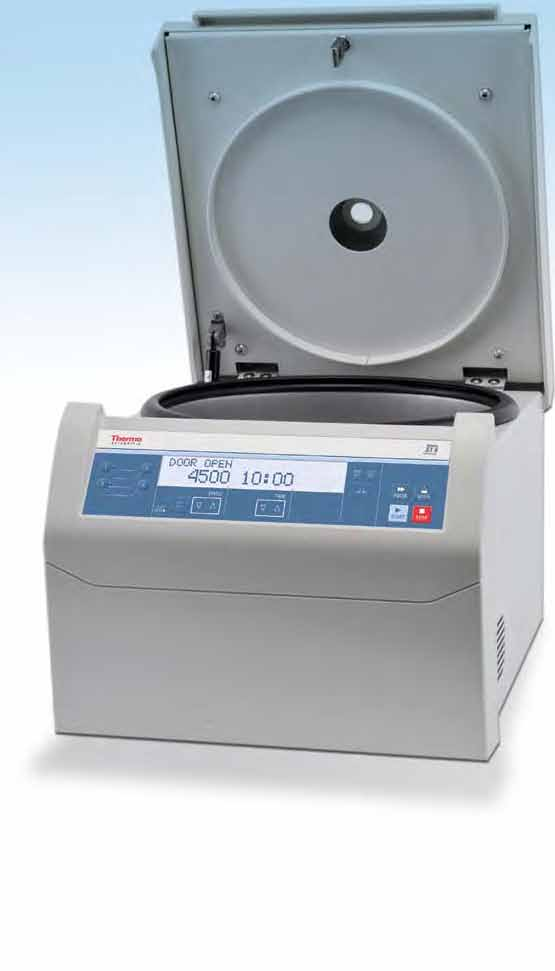 Introducing the NEW! Sorvall ST 8 small benchtop centrifuge Fits in. to your space, with its compact footprint. to your applications, accommodating multi-laboratory and research needs.