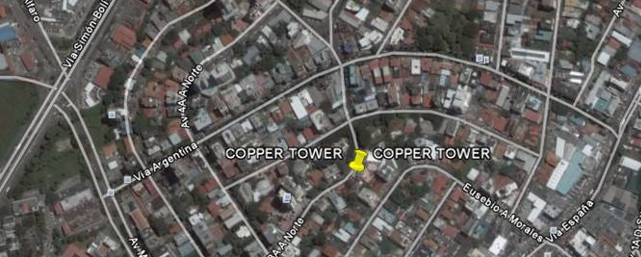 3. UBICACIÓN Copper Tower está situado en la Avenida 3ª en el corazón de la zona exclusiva del Cangrejo, el distrito financiero más importante de la ciudad de Panamá.
