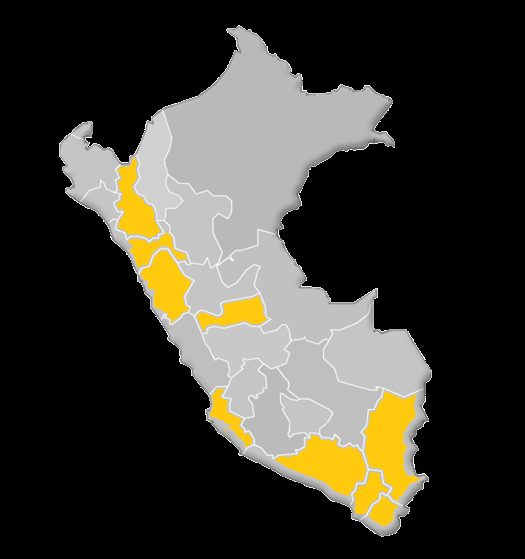 Distribución del canon minero (2011) Cajamarca 2011: S/. 417 millones 2010: S/. 411 millones La Libertad 2011: S/. 459 millones 2010: S/. 422 millones Ancash 2011: S/. 756 millones 2010: S/.