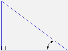A a c B De esta manera: b tan C longituddel catetoopuestoalángulo longituddela hipotenusa longituddel cateto adyacentealángulo longituddela hipotenusa longitud del cateto opuesto al ángulo longitud