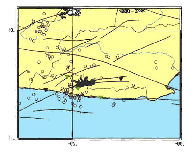 Fig. 4 Proyecto Ávila, red sismológica local y