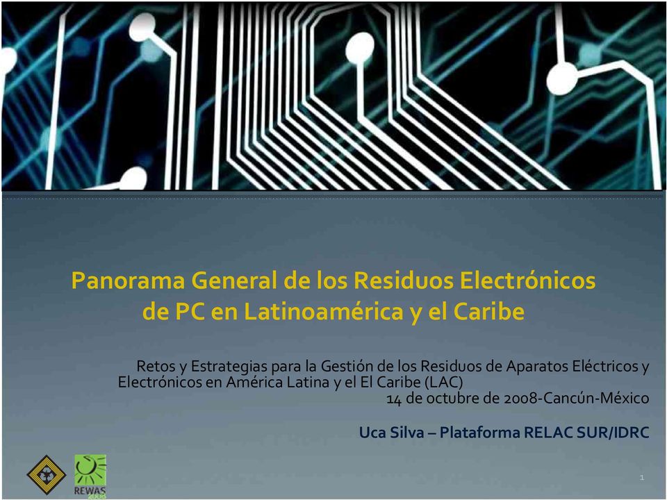 Aparatos Eléctricos y Electrónicos en América Latina y el El Caribe
