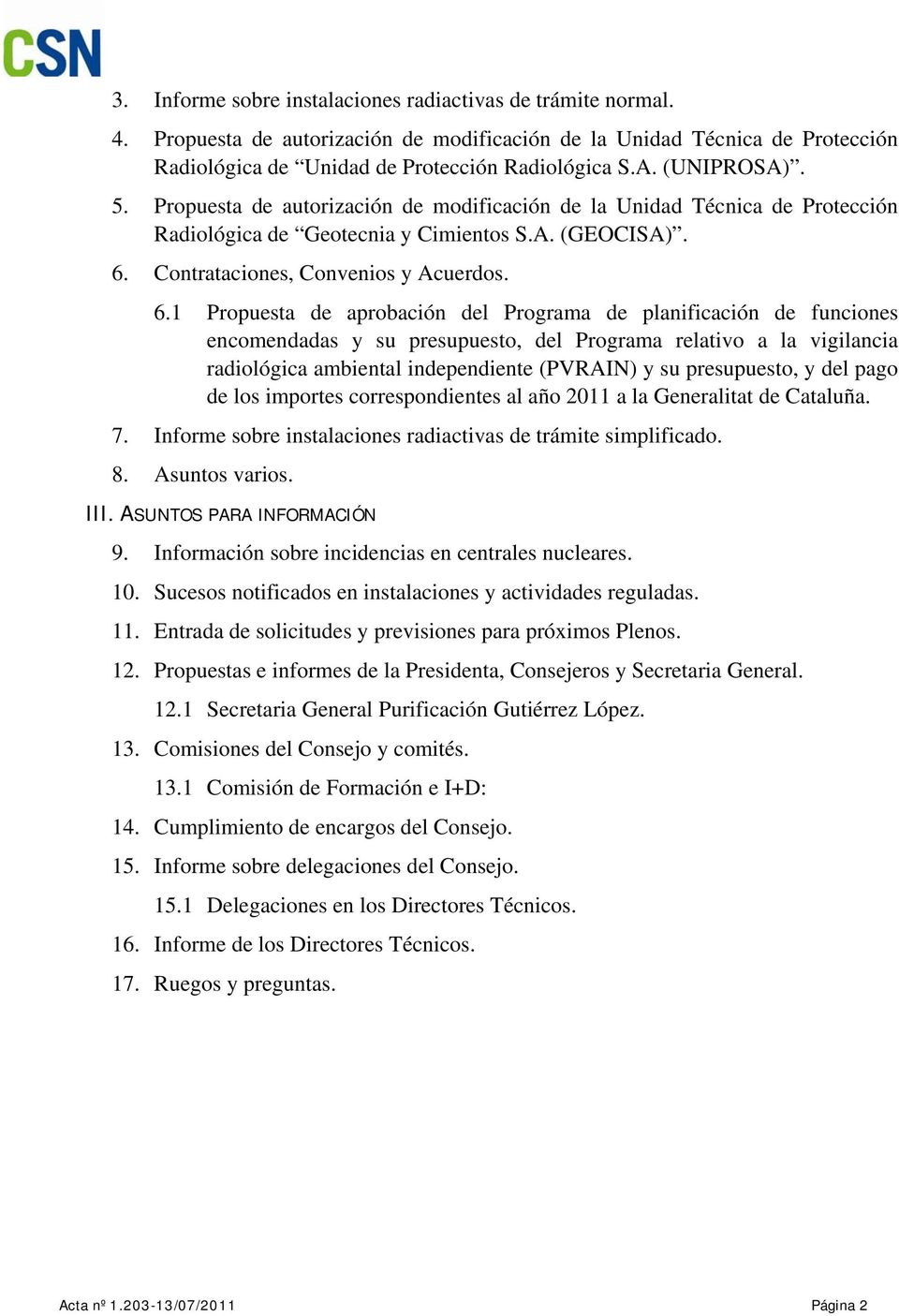 Contrataciones, Convenios y Acuerdos. 6.
