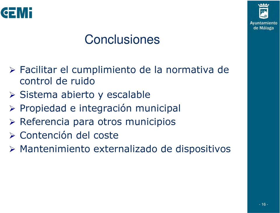 integración municipal Referencia para otros municipios
