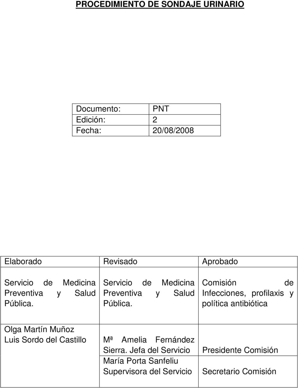 Comisión de Infecciones, profilaxis y política antibiótica Olga Martín Muñoz Luis Sordo del Castillo Mª
