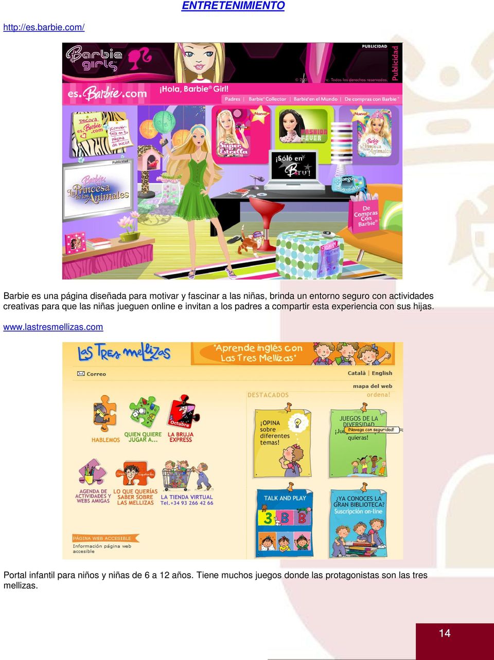 actividades creativas para que las niñas jueguen online e invitan a los padres a compartir esta