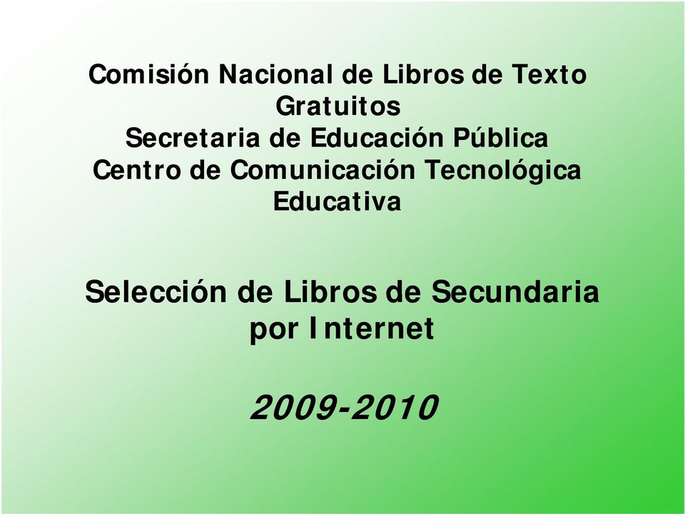 Centro de Comunicación Tecnológica Educativa