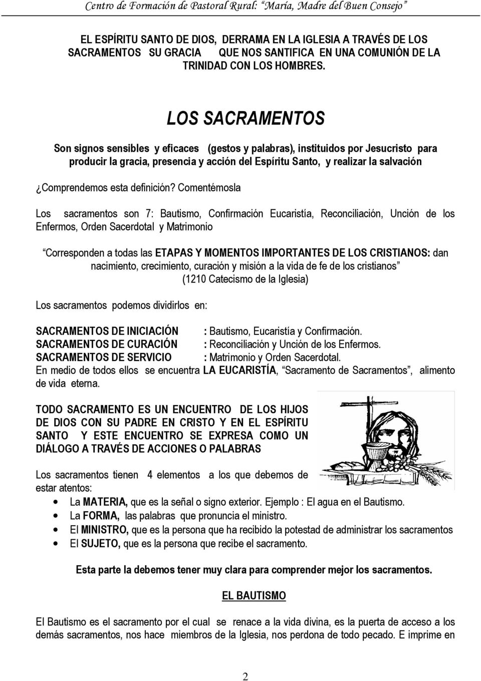 Centro comercial Recuperar moco LOS SACRAMENTOS DE LA IGLESIA - PDF Descargar libre