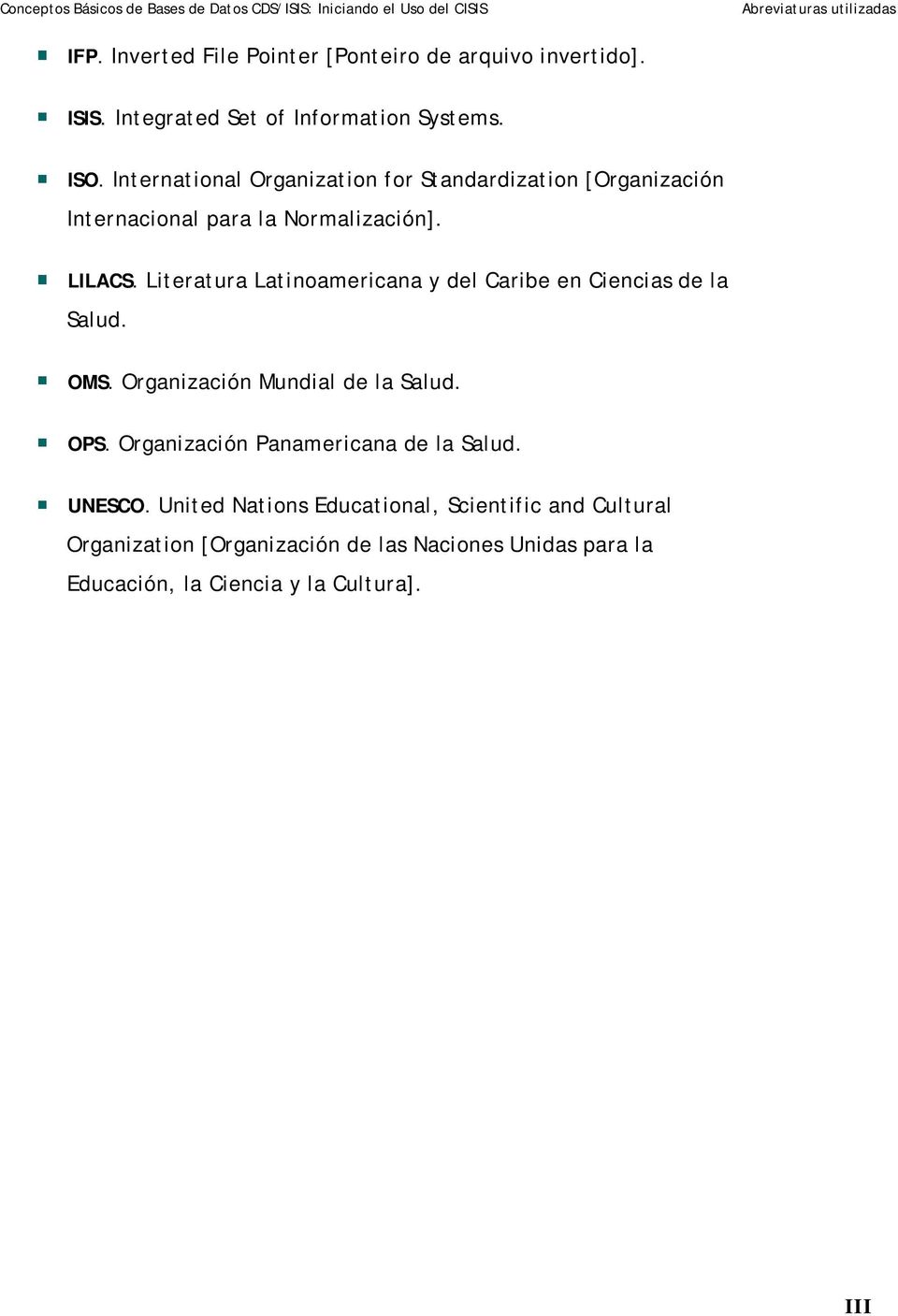 Literatura Latinoamericana y del Caribe en Ciencias de la Salud. OMS. Organización Mundial de la Salud. OPS.