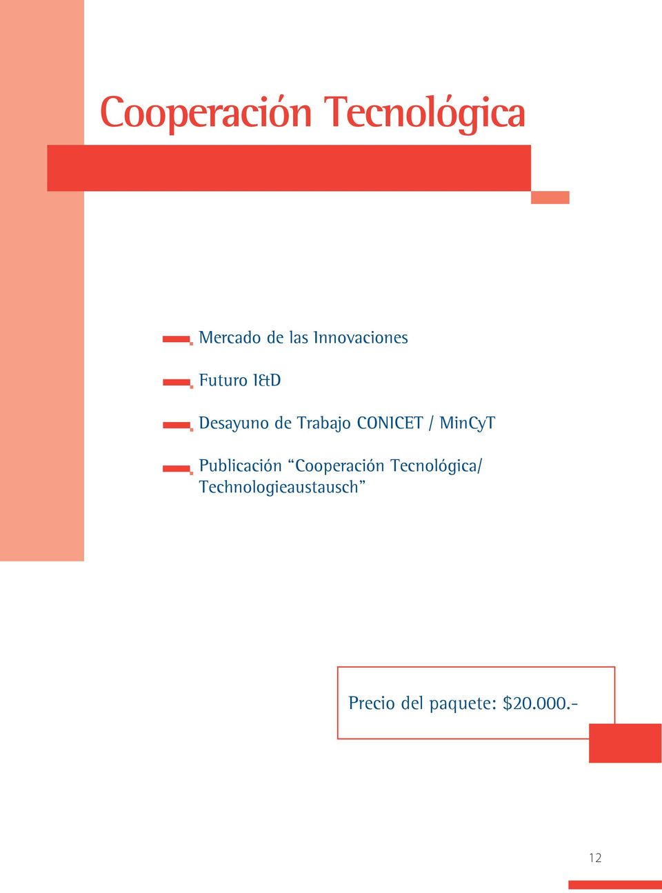 CONICET / MinCyT Publicación Cooperación