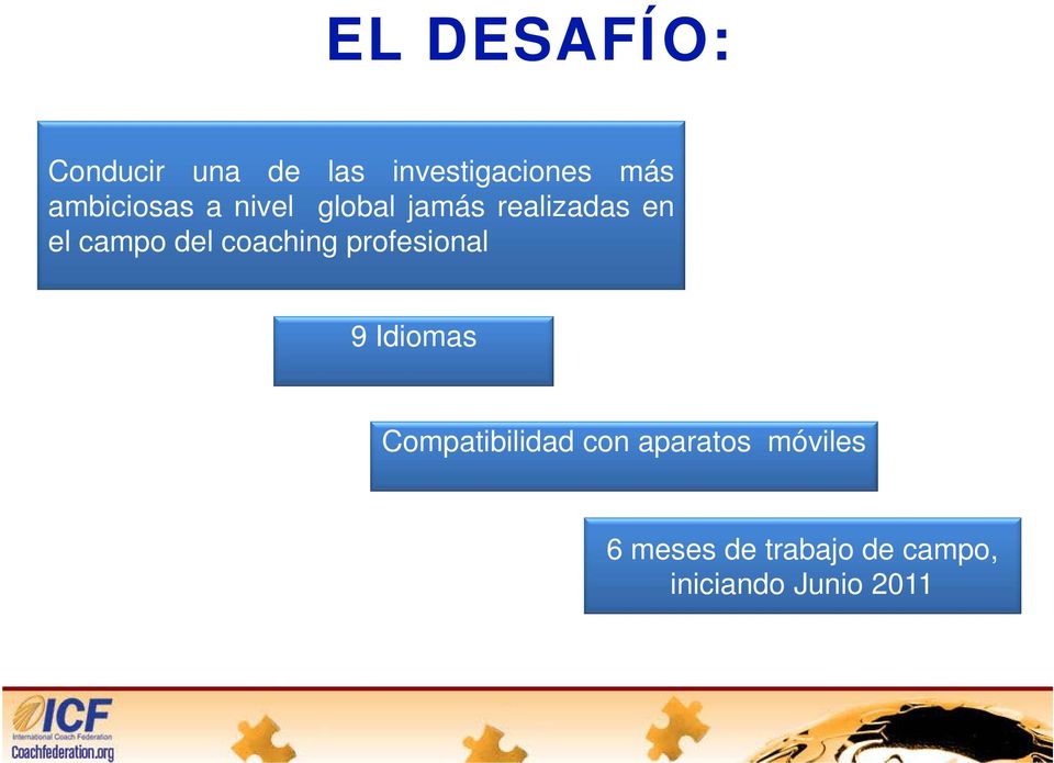 del coaching profesional 9 Idiomas Compatibilidad con