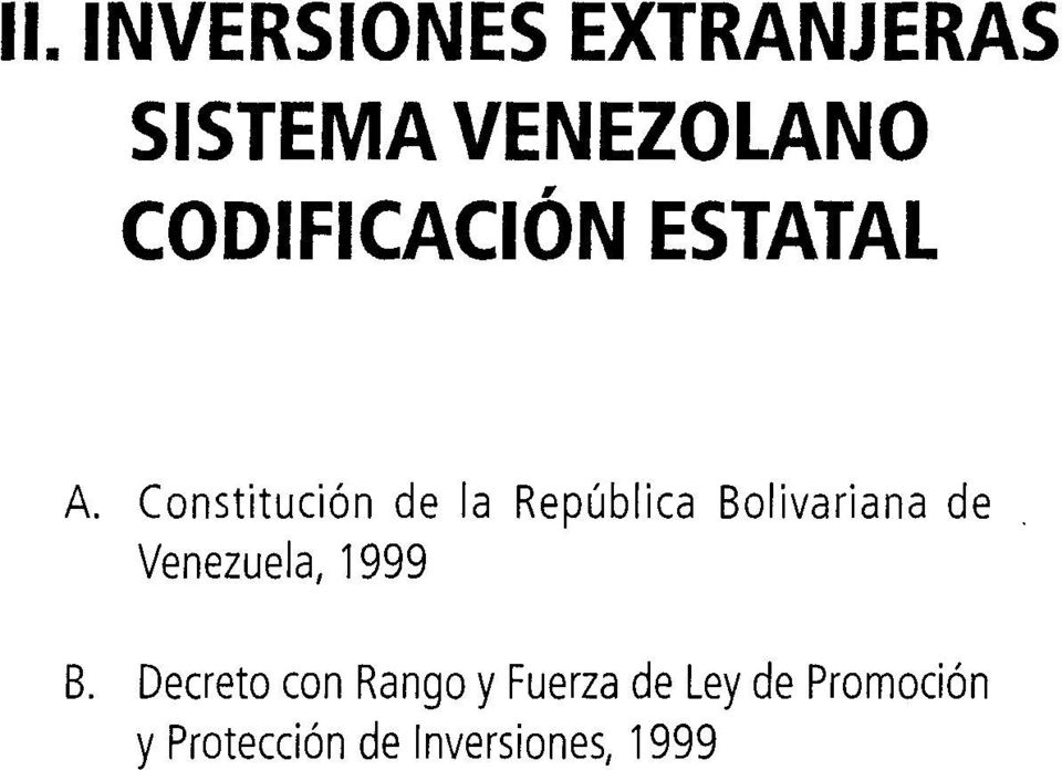 Constitución de Ia Repüblica Bolivariana de Venezuela,