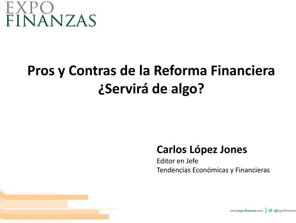Carlos López Jones Editor en