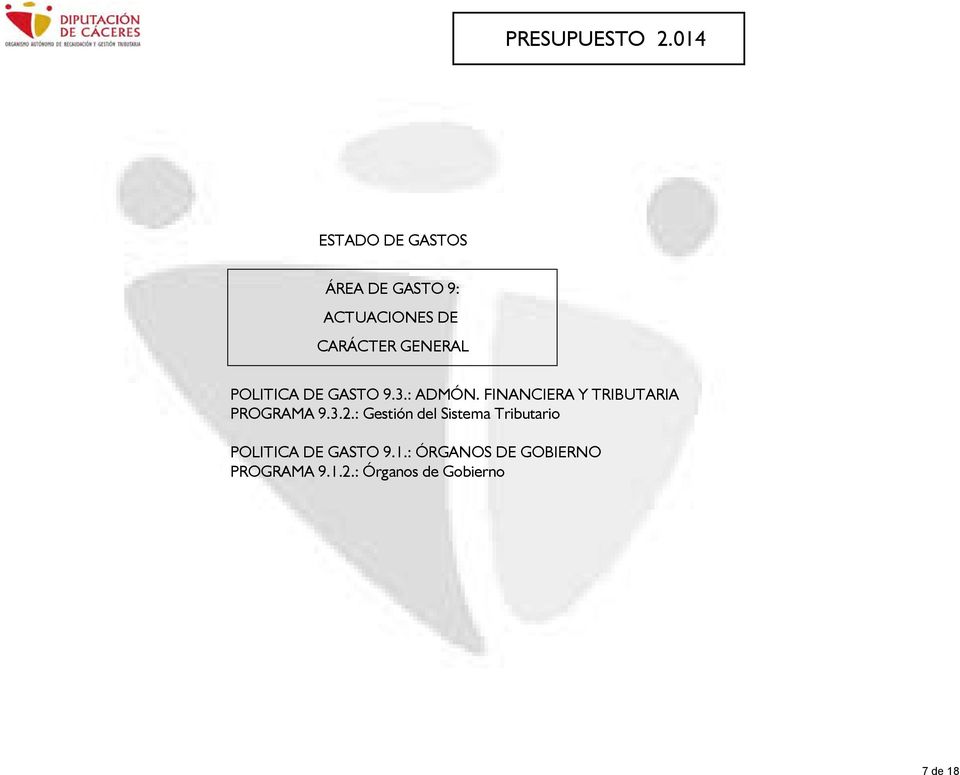 FINANCIERA Y TRIBUTARIA PROGRAMA 9.3.2.