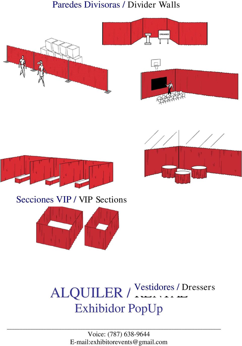 VIP Sections Vestidores /