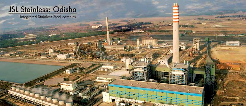 JSL STAINLESS Ltd. JSL STAINLESS Ltd. (anteriormente JSL LIMITADA) es el más grande y único totalmente integrado fabricante de acero inoxidable de India. JSL STAINLESS Ltd. ha crecido de una sola planta de acero inoxidable en Hisar, Haryana, y en el presente está multi-localizada y con una extensa variedad de productos.
