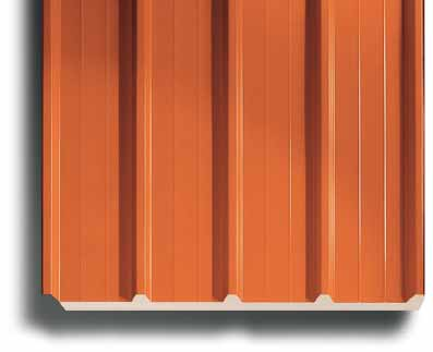ISODECK 0 Panel estudiado para la realización de cubiertas impermealizadas por estructuras planas o en estratos inclinados.