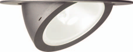 Downlights de descarga Discharge downlights SERIE 307 SERIE 307 Aro y cuerpo realizado en aluminio inyectado. Reflector de aluminio brillo de alta pureza (99,98%). Vidrio de protección incluido.