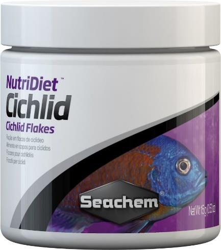 NutriDiet Cichlid Flakes NutriDiet Cichlid Flakes es una dieta para cíclidos completa, libre de hormonas y con potenciador del color.